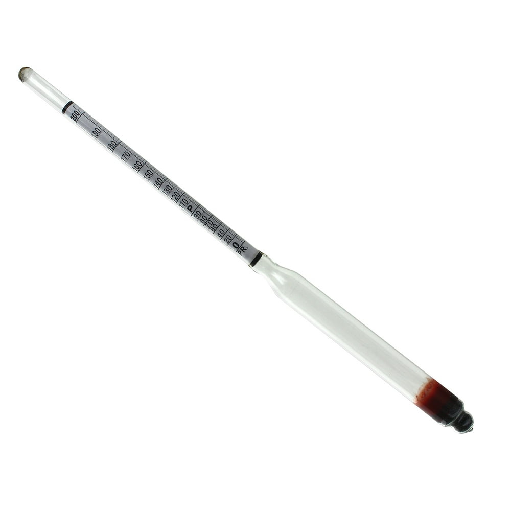 HYDROMETER ALCOHOL, 0 200 PROOF and Tralle by Bellwether Walmart