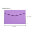 thumbnail image 2 of Unique Bargains Mini Envelopes, Storage Card Holder, Purple, 100 Count, 2 of 6