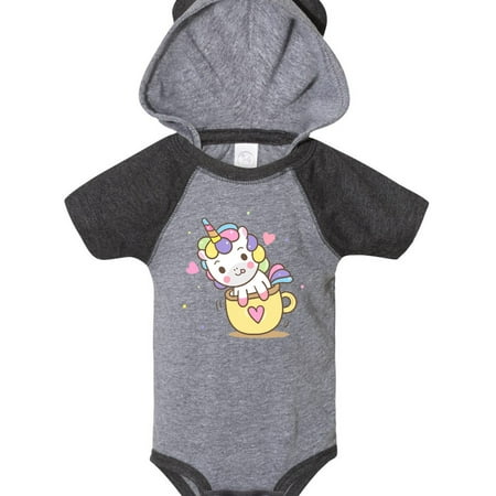 

Inktastic Teacup Unicorn Gift Baby Boy or Baby Girl Bodysuit