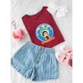 thumbnail image 3 of Happy Assumption Of Mary Cute T-Shirt Juniors -Image by Shutterstock,  Large, 3 of 4