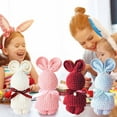 thumbnail image 2 of Utoimkio Easter Bunny Decorations for Home,Handmade Spring Easter Plush Doll Easter Bunny Decor Easter Gifts for Kids, 2 of 6