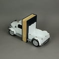 thumbnail image 5 of Zeckos White Finish Metal Vintage Pickup Truck Bookends Western Décor, 5 of 5