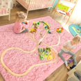 thumbnail image 4 of Alfombra LOCHAS Ultra Soft Fluffy Rosa 122x162 cm, 4 of 6