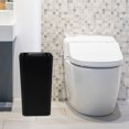 thumbnail image 5 of Julyeen 4.5 Gallon 3 Pack Rectangular Plastic Wastebasket, Small Garbage Bin, Slim Trash Can for Kitchen, Bathroom, Office, Black, 5 of 6