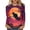 hgg328-Multicolor, variant on Ounisa Women's Halloween Print Crew Neck Long Sleeve Top, Soft Casual Pullover with Fun Graphic for Fall Season