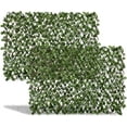 thumbnail image 1 of GFDYREE Expandable Fence Privacy Screen for Balcony Patio Outdoor, Faux Ivy Fencing Panel for Backdrop Garden Backyard Home Decorations - 2PACK, 1 of 7