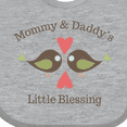 thumbnail image 4 of Inktastic Mommy & Daddy's Little Blessing Boys or Girls Baby Bib, 4 of 4