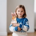 thumbnail image 5 of CHELIASD Realistic Stuffed Bunny Plush Toy Lifelike Soft Stuffed Animal with Multiple Colors Cute Easter Bunny Plushie for Kids Toddlers Perfect for Easter Home Tabletop Decor, 5 of 9
