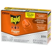 Raid Concentrated Deep Reach Pest Killer & Roach Fogger, 1.5 oz, 3 Count