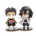 thumbnail image 4 of Neuf, 5 Pcs Tanjiro Kamado Nezuko Zenitsu Inosuke Statue Mini 5 Cm/2 Pouces en PVC de Collection (Type 4), 4 of 6