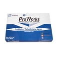 thumbnail image 1 of Hospeco DA-AP2846 ProWorks Disposable Apron, 2 Mil Polyethylene, 28" Length x 46" Width (Box of 100), 1 of 4
