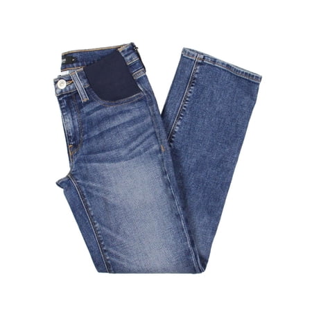 Hudson Womens Nicio Maternity Stretch Straight Leg Jeans
