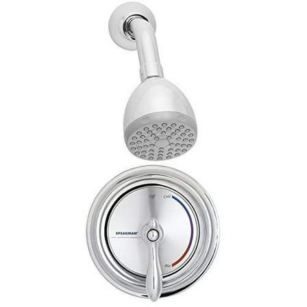Speakman SLV-3010 Sentinel Mark II Trim and Shower Combination (Valve not Included), Polished Chrome