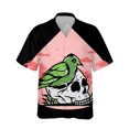 thumbnail image 3 of Camisetas con estampado de cuervos en 3D para hombre, camisetas de gran tamaño con gráfico de pájaro cuervo y animal, camisetas casuales de manga corta para hombre y mujer, 3 of 5