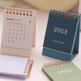 thumbnail image 4 of Desk Calendar Cartoon Design Ornamental Delicate Pattern Double Ring Page Turning with Cardboard Base Time Management Plan Mini 2023 Standing Flip Calendar for Office, 4 of 7