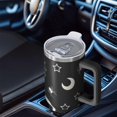 thumbnail image 4 of 1pc Gothic Moon 40oz Tumbler with Straw & Handle - Insulated Stainless Steel Cup | Holiday Gift for Man Women (Christmas, Valentine's, Birthday), 4 of 5