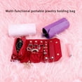 thumbnail image 1 of mmirethe Display Case Earring Roll Storage Box Jewelry Supplies Container Multifunctional Shop Accessories Space Saving Red, 1 of 6