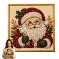 thumbnail image 2 of Diy Christmas Pearl Diamond Painting Art Kit With Frame,Christmas Santa Diamond Art Craft Set for Adults, Handmade Holiday Wall Decor, Beginner Painting Kit for Christmas Home Decoration, 2 of 6