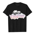 thumbnail image 4 of XFeng Kids Florida Palm Tree Graphic T-Shirt, Gradient Letter Coconut Tree Short Sleeve Casual Tee, 4 of 4