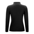 thumbnail image 6 of Fiaer Fall Sweaters for Women 2025 Crew Neck Long Sleeve Plus Size Trendy Casual Solid Color Lightweight Ribbed Knit Tops Black XXL, 6 of 7