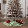 thumbnail image 4 of Sikiie Cute Frog Nativity Christmas Tree Skirt, Jesus Christian Winter Holiday Tree Mat Decoration(30-48IN)48", 4 of 6