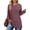 Deep Purple, variant on Long Sleeve Shirts for Women Casual Tunic Tops Loose Fit Dressy Lightweight Sweaters