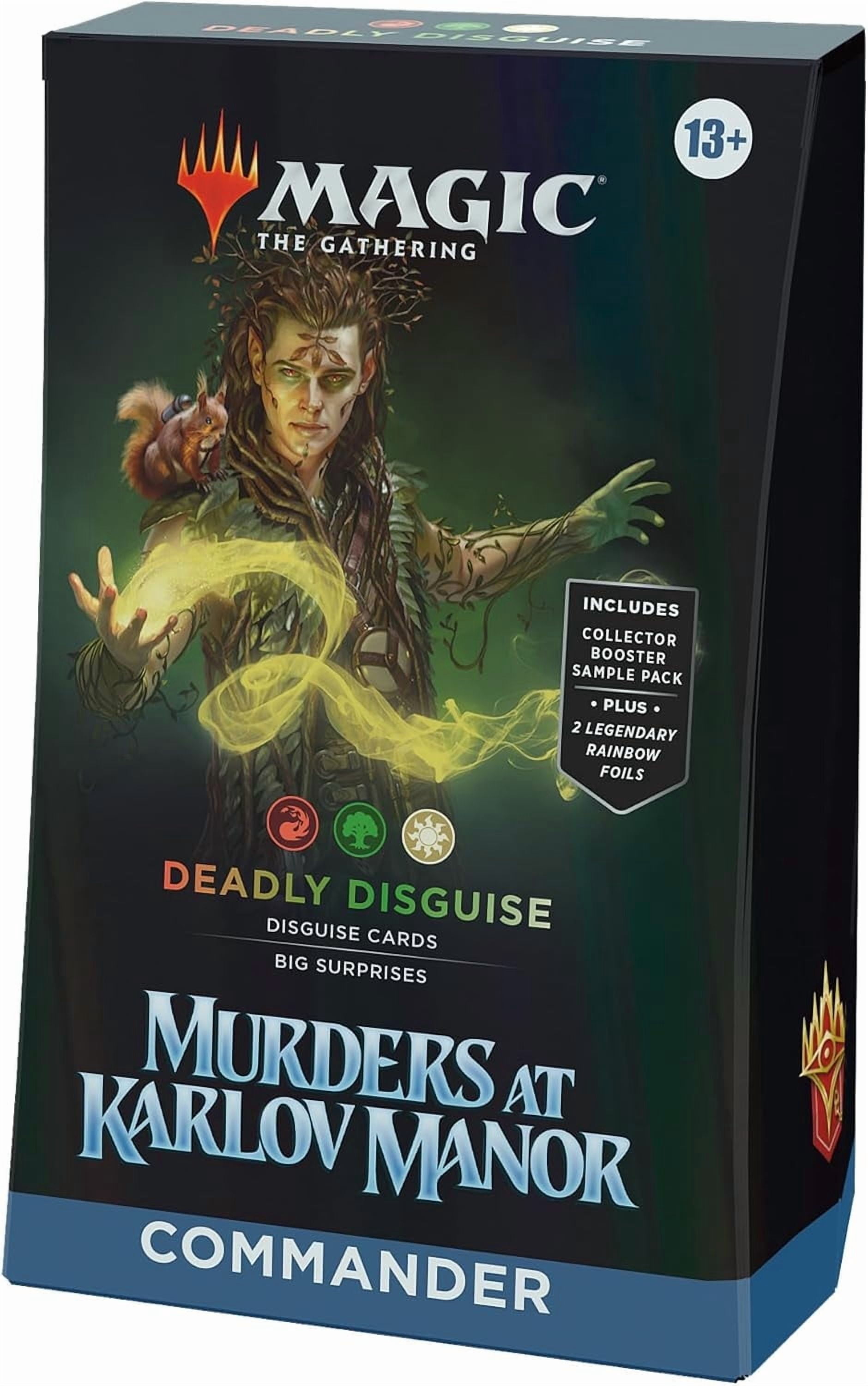 Magic The Gathering Murders at Karlov Manor Deadly Disguise Commander Deck