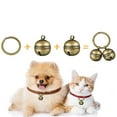 thumbnail image 3 of 2Pcs Brass Cat Dog Collar Bells Set Pets Lost-Prevent Charming, and Audible Tools, 3 of 9
