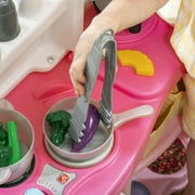 Step2 Fun with Friends Pink Kids Kitchen Pretend Play Set