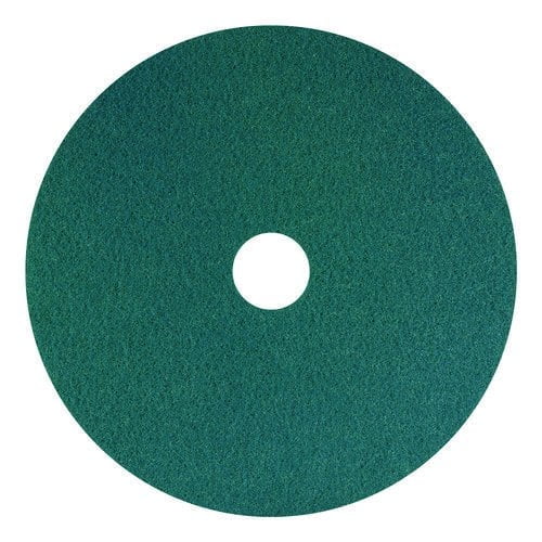 Americo Manufacturing 403020 Smartscrub Floor Pad, 20" Diameter, Blue/yellow, 5/carton