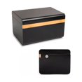 thumbnail image 2 of Premium Bamboo Storage Box With Removable Tray Removable Divider Wooden Storage Box With Lock, 2 of 5