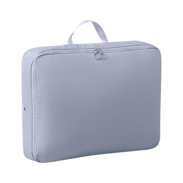Bolsa para guardar ropa ZJT250132734 | Organizador de tela comprimible de gran capacidad para chaquetas de plumas | Bolsa de viaje y maleta para el hogar que ahorra espacio con hebillas de v