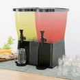thumbnail image 2 of Double  Beverage  Juice Dispenser with Black Stand- 3 Gallon, 2 of 2