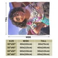 thumbnail image 3 of Encanto Blanket, Anime Throw Blanket For Couch Sofa Bed, Soft Cozy Lightweight Warm Flannel Blanket, Home Decor, Anime Gifts For Boys Girls Kids Teens, 3 of 9