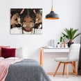 thumbnail image 3 of Stupell Industries Contemporary Trendy Girl with Gold Headphones Canvas Art, 20 x 16, by Franklyn Gregory, 3 of 8