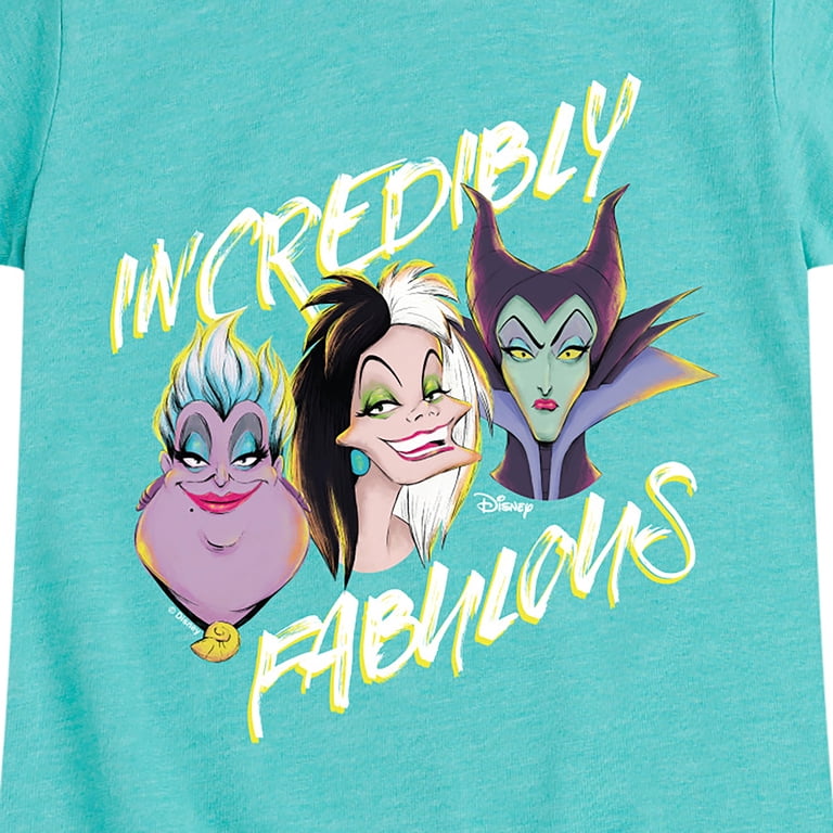 Disney Villains - Incredibly Fabulous - Toddler & Youth Girls 