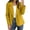 Yellow, variant on QIYAGBSA Blazer for Women, Long Sleeve Lapel Collar with Pockets for Office and Casual