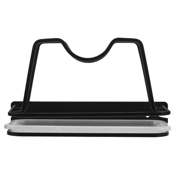 Organizador de tapas de ollas, soporte para tapas de armarios o paredes, sin taladros, adhesivo, para montar en la pared, almacenamiento de tapas de ollas, organización de cocina