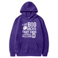 thumbnail image 4 of Men Rugby Printed Pocket Drawstring Hooded Sweatshirt Casual Loose Fit Comfortable Business Style Pullover for Everyday Wear, 4 of 4