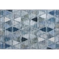 thumbnail image 2 of Addison Rugs Mayfield Washable Transitional Geometric Blue Rectangle Rug, 1'8" x 2'6", 2 of 5