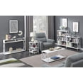 thumbnail image 4 of Convenience Concepts Table Console Tucson Deluxe à Deux Niveaux, Fini Bois Blanc, 4 of 4