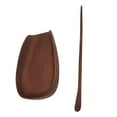 thumbnail image 2 of Walnut Wood Chinese Tea Set, Loose Tea Scoop And Teaspoon Teaware Supplies Tool For Matcha Gongfu Tea Making, 2 of 8