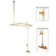thumbnail image 2 of Wall-Mount Clawfoot Tub Faucet, Oil Rubbed Bronze, Tub Wall Mount CC63T5, 2 of 3