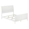 thumbnail image 5 of AFI Portland Queen Wood Foundation Bed Frame with Matching Footboard White, 5 of 9