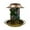 E, variant on Penkiiy Outdoor Hanging Solar Bird Feeder - Premium Metal Bird Feeder with Water Cup, gnaw-Proof, Weather and Water Resistant Wild Bird Feeder, a Gift for Bird Lovers
