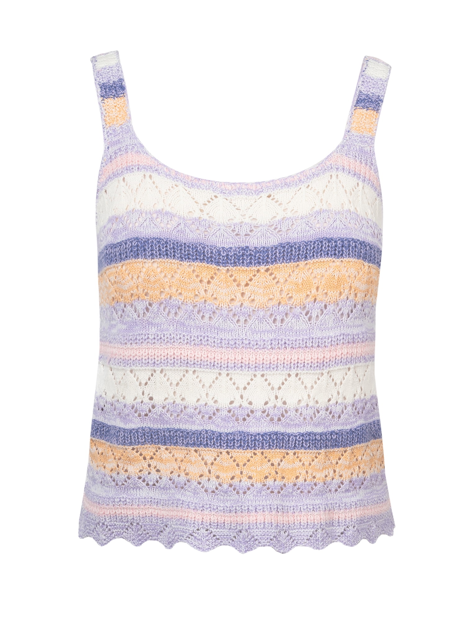 Jessica Simpson Women's Gilda Pointelle Tank Top, Sizes XS-XL