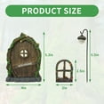 thumbnail image 3 of Fairy Garden Accessories, Gnome Sculpture Decoration for Yard and Home, with Lamp Decoration for Trees and Windows, 3 of 8