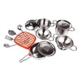 thumbnail image 3 of Juego de utensilios de cocina Strade Fareast Limited 13 piezas acero inoxidable para niños, 3 of 8