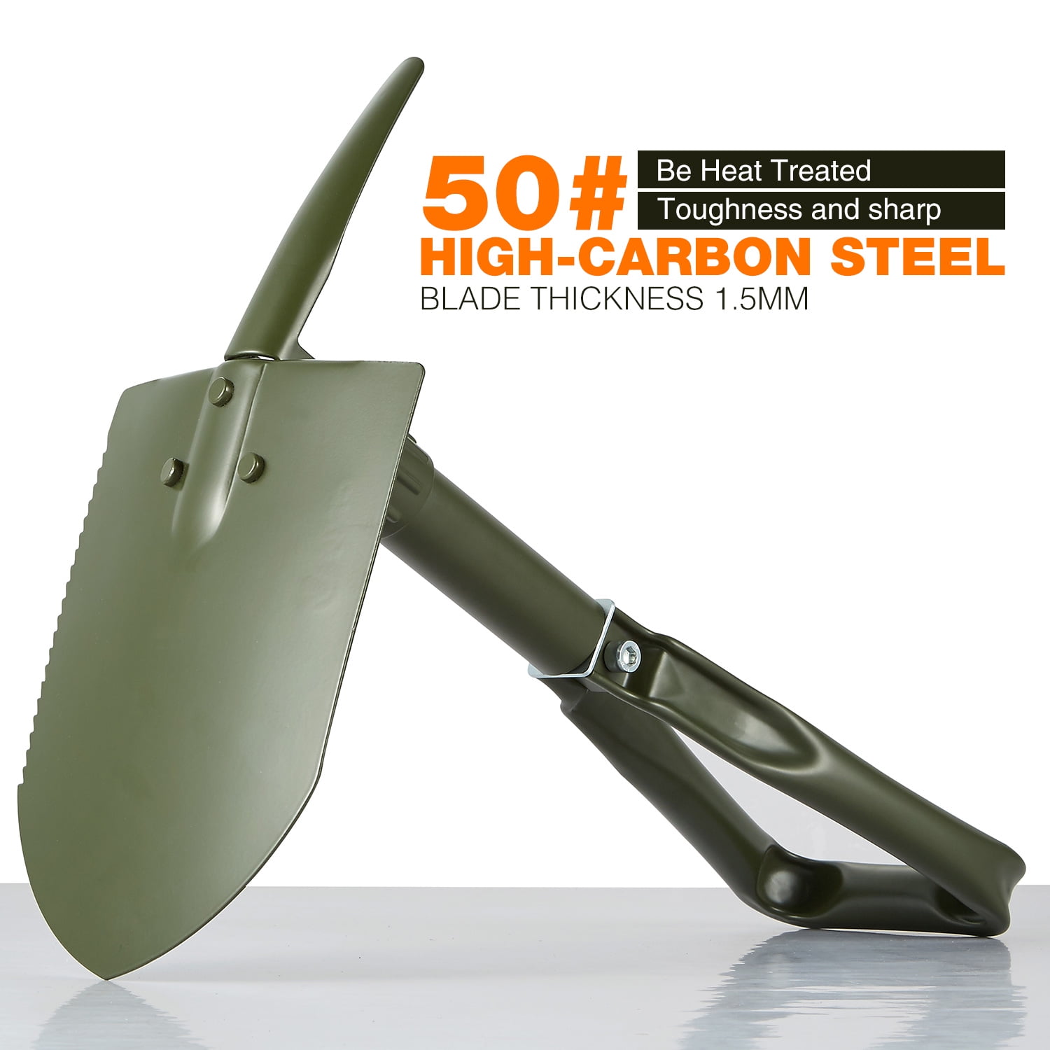 foldable camping shovel