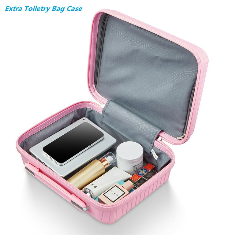 Aukfa Expandable Hardside 4-Piece Luggage Travel Set, Durable